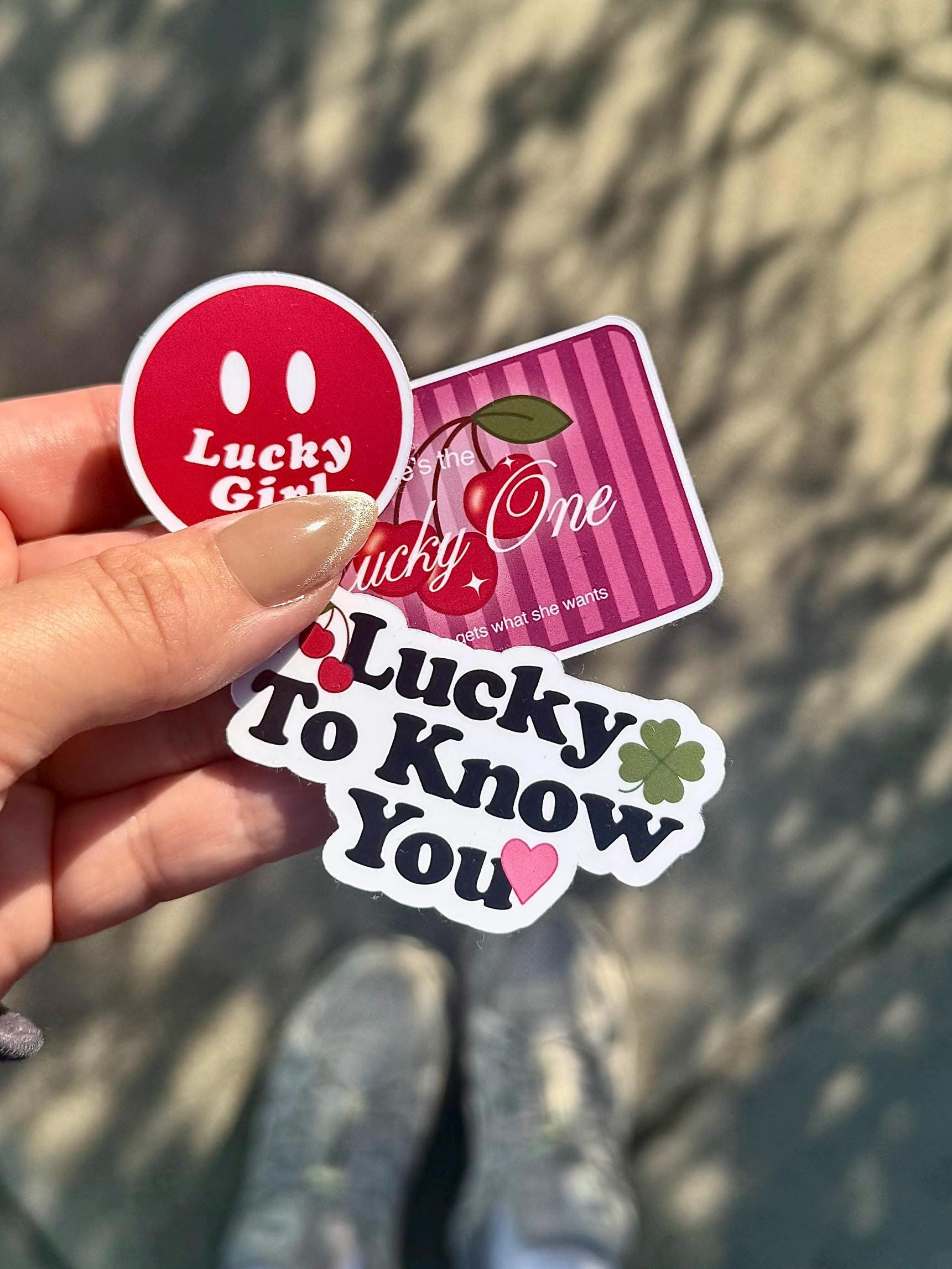 Lucky Girl Sticker Pack