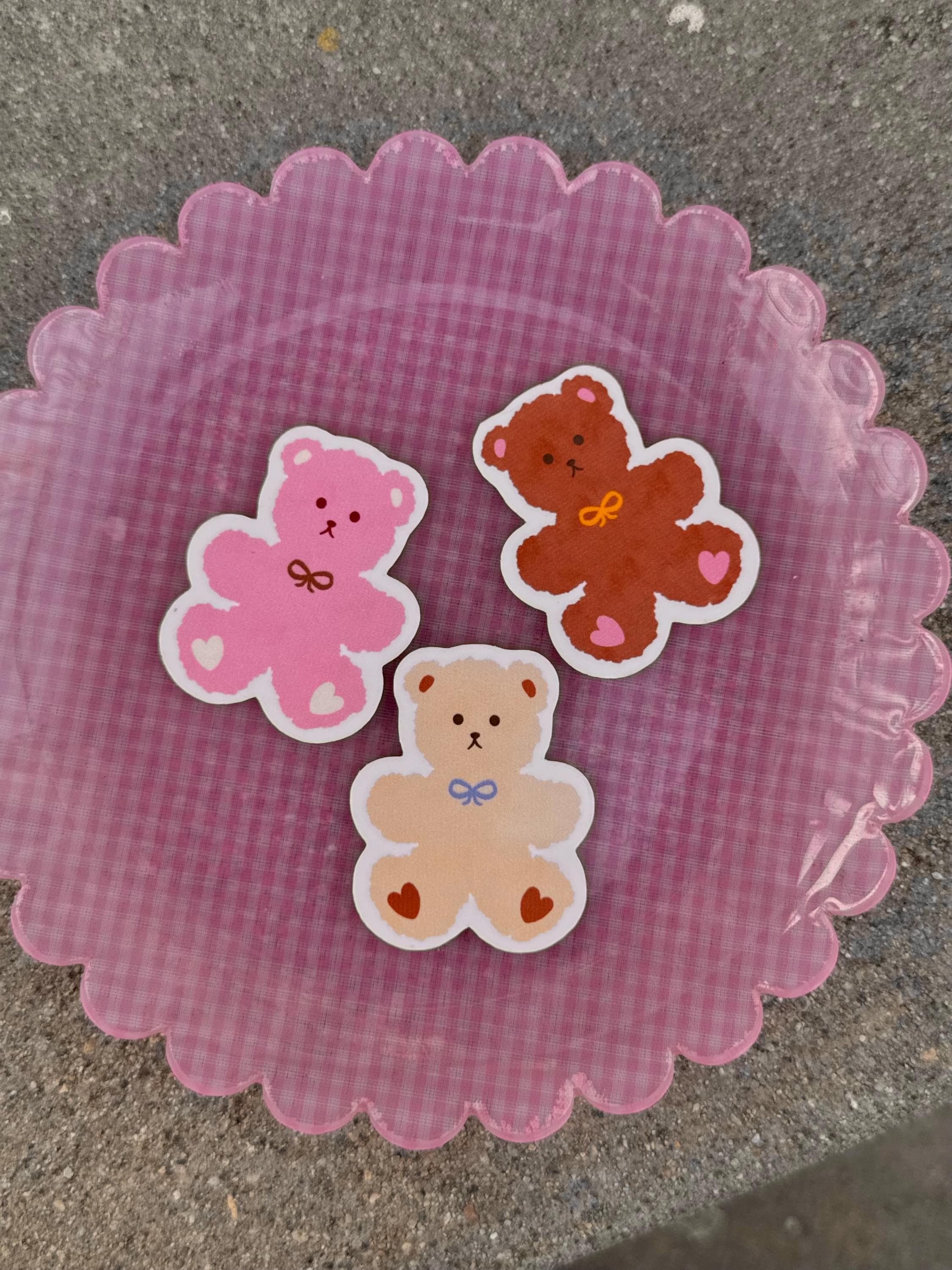 Basket Bears Sticker Pack